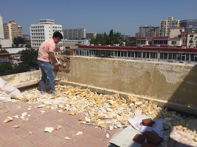 陽臺女兒墻竄水漏水