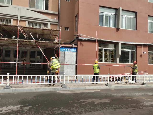 安全通道搭設施工